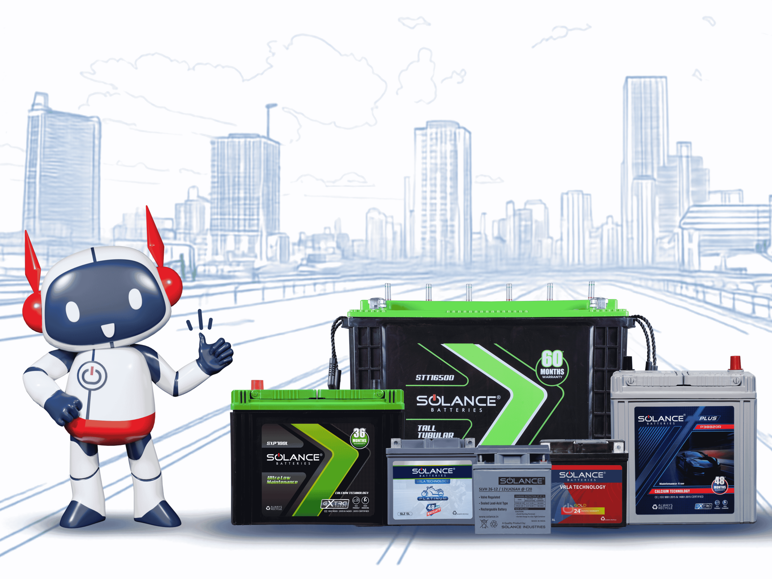 Solance Battery Images